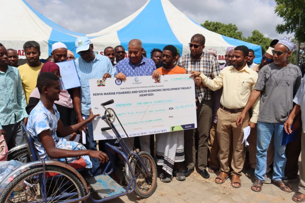 KEMSFED community grants launched in Kwale and Lamu counties