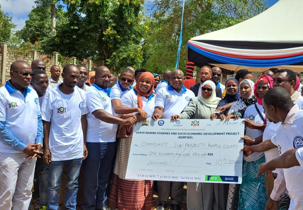 Launch of community sub-project grants in Kwale County